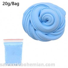 Aprice Fluffy Foam Slime Clay Ball Supplies DIY Light Soft Cotton Charms Kit Kids Children Toys Blue B07NPFW7YC